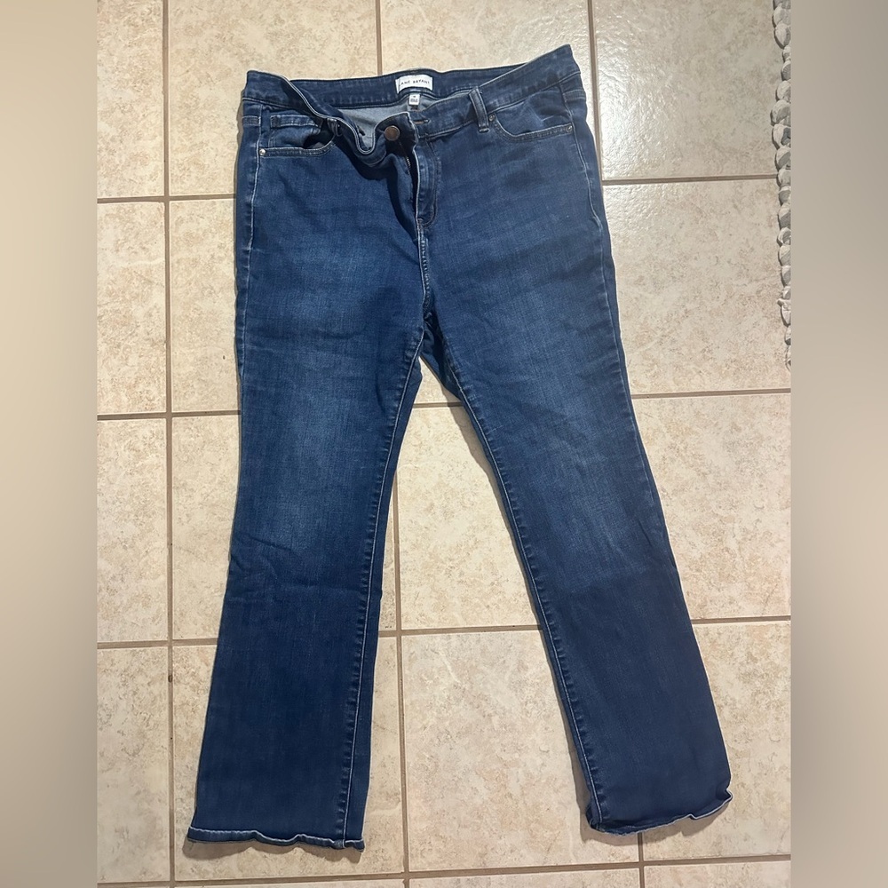 Lane Bryant High Rise Straight fit, Boot Leg Jeans